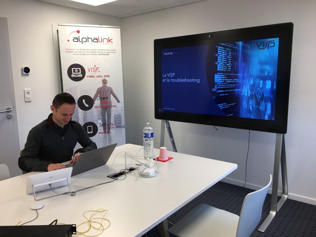 kévin en formation visp